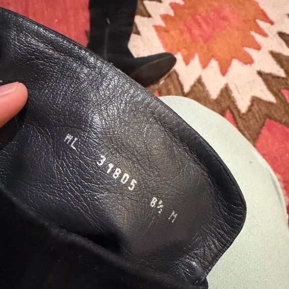 Stuart Weitzman 5050 Over The Knee Suede Block Heel Boots - Picture 5 of 8